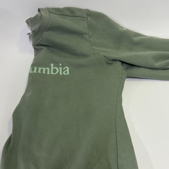 Columbia Light Green Women's Crew Neck Sweater - Picture 6 of 8